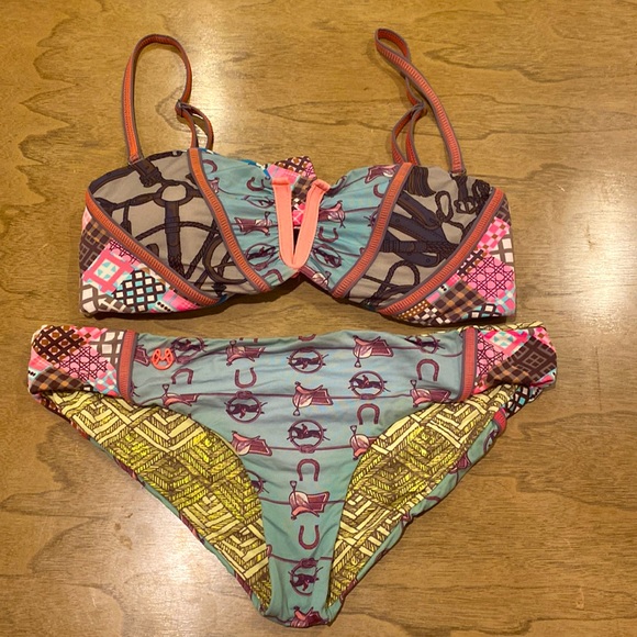 Maaji Other - Maaji Western Hearts Bikini Set